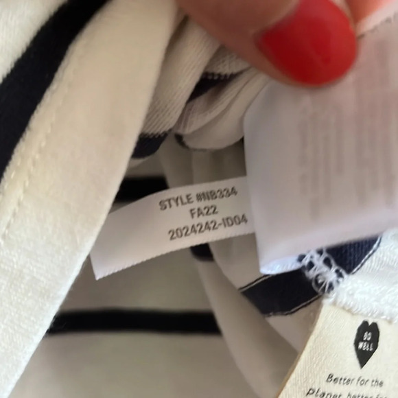 NWT Madewell Cropped Cotton Shirt Size Me - Picture 5 of 7